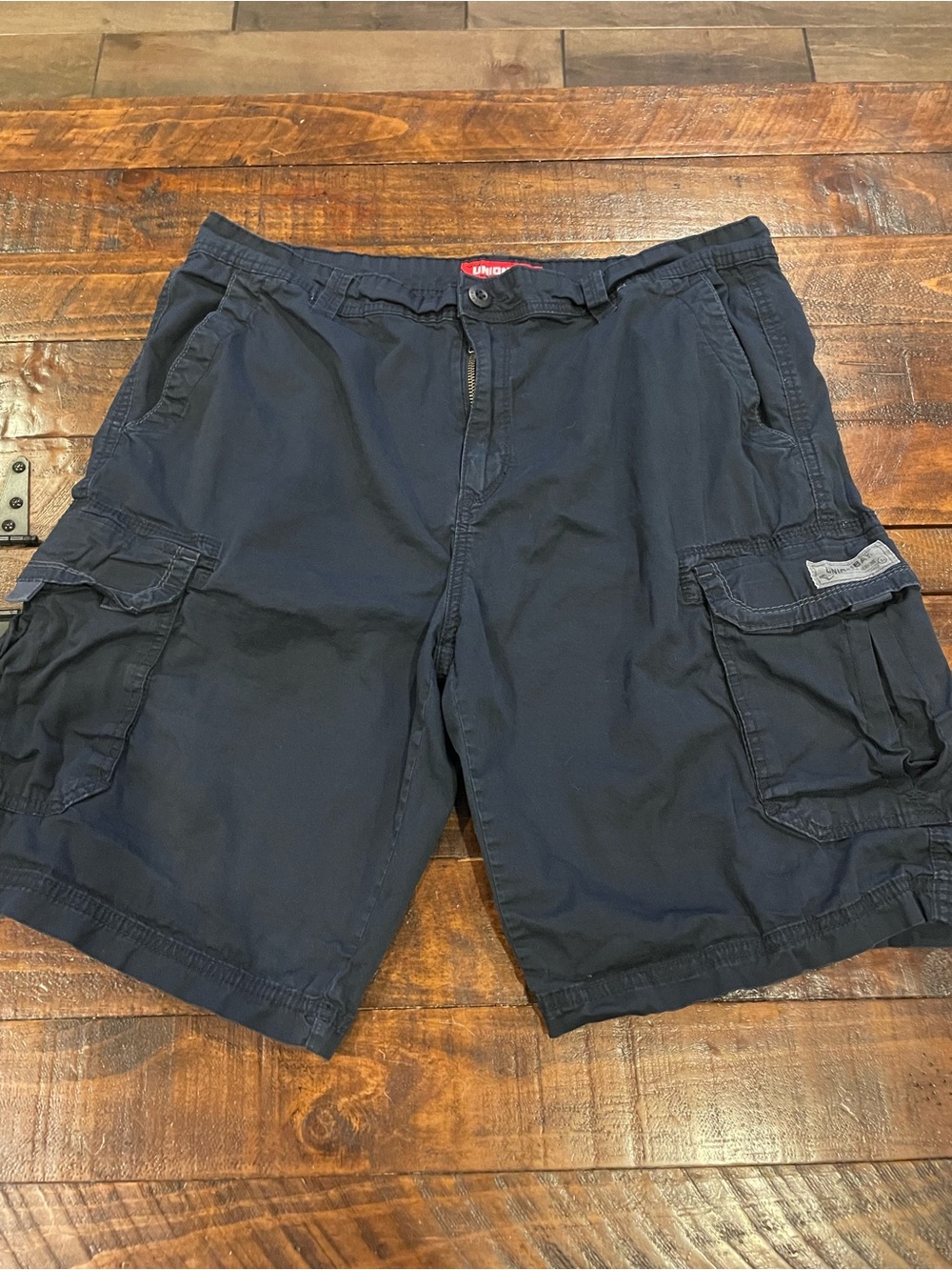 UNIONBAY Men's Dark Navy Cargo Shorts